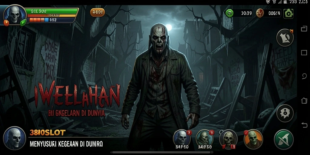 Tampilan menakutkan saat menjelajahi dunia Horror 380SLOT.