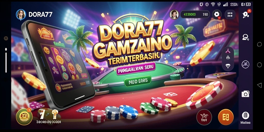 Menampilkan gameplay seru dan menarik dari DORA77.