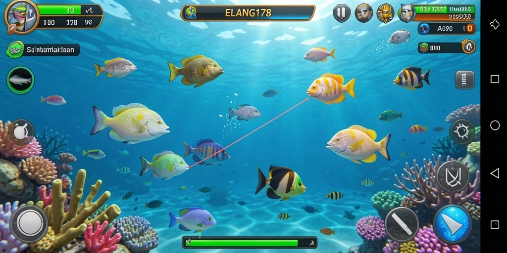 Screenshot gameplay Tembak Ikan yang mengasyikkan di ELANG178.