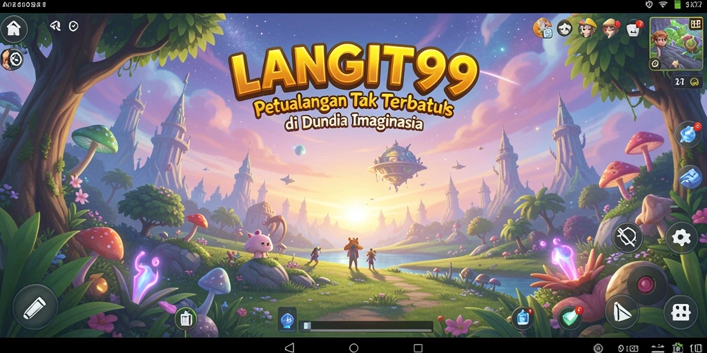 Screenshot utama menampilkan aksi mendebarkan dalam LANGIT99 yang memikat.