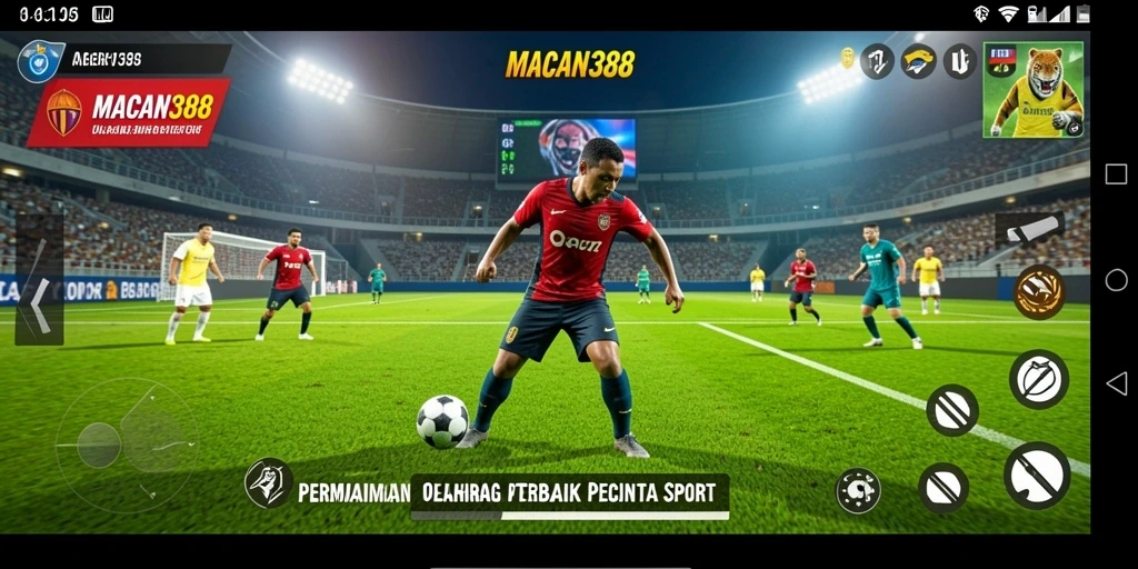 Tampilan gameplay seru dari MACAN388 dengan berbagai olahraga.