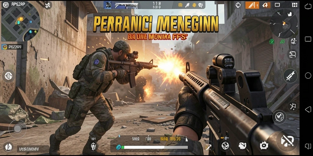 Tampilan layar permainan menunjukkan aksi menegangkan dalam <strong>RP62RP</strong>.