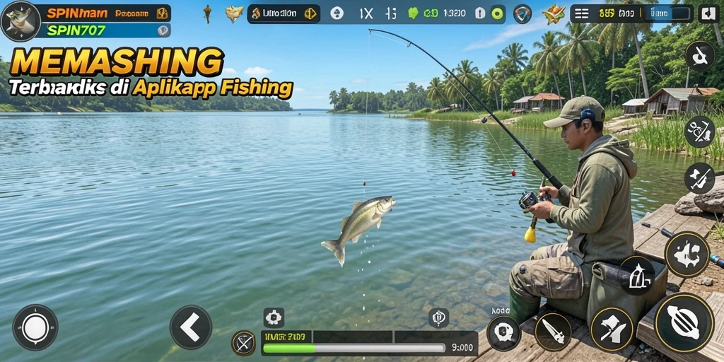 Tangkapan ikan yang menakjubkan dalam gameplay SPIN707.