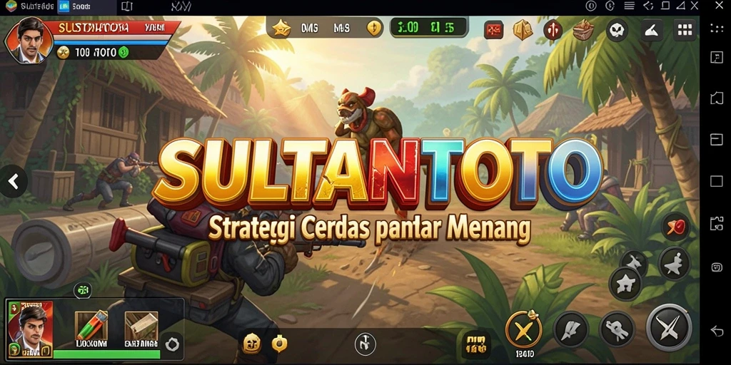Tampilan gameplay menarik dan menantang di SULTANTOTO.